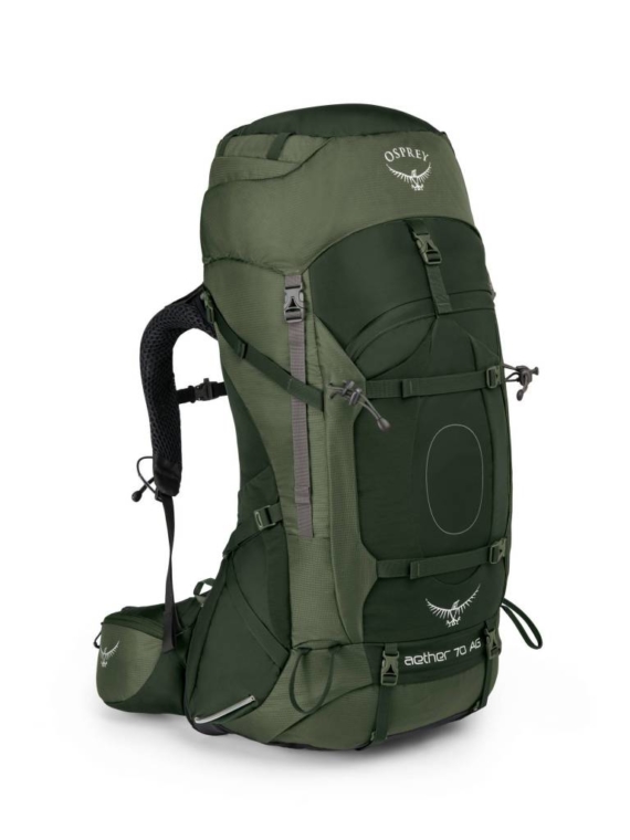 Osprey Aether AG 70l backpack heren Adirondack Green