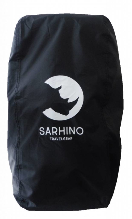 Sarhino Shield L 80-100l flightbag en regenhoes zwart