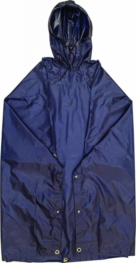 Highlander Poncho met capuchon Navy