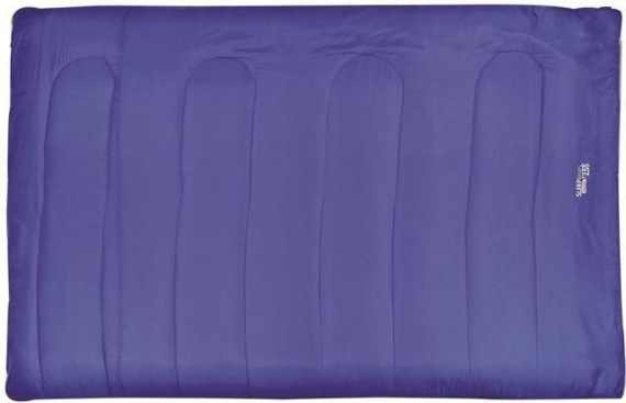 Highlander Sleepline 300 2 persoons rechte slaapzak blauw