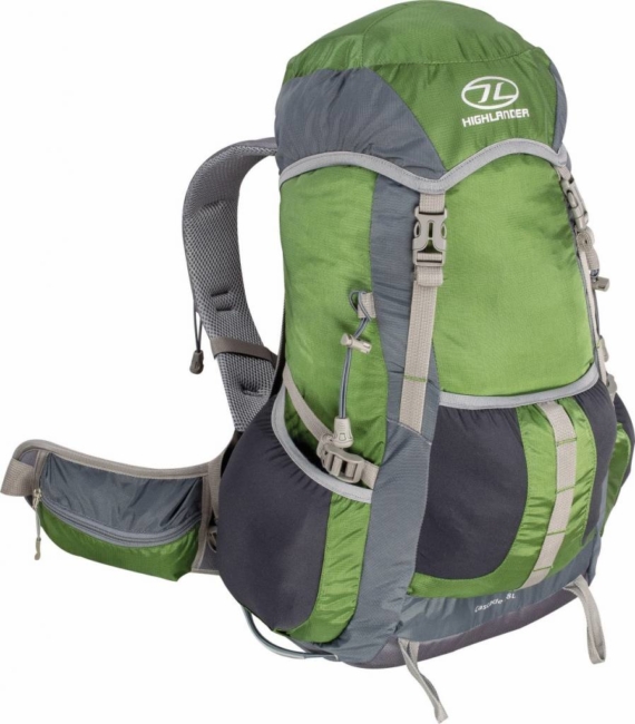 Highlander Cascade hiking daypack 28l groen