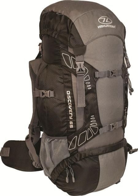 Highlander Discovery 65l backpack zwart