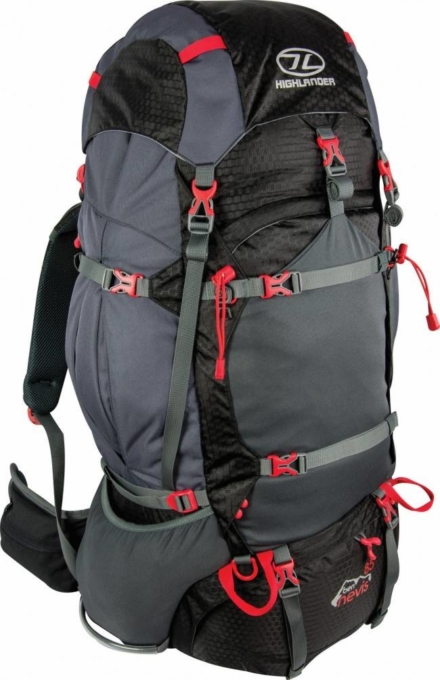 Highlander Ben Nevis backpack 85L zwart