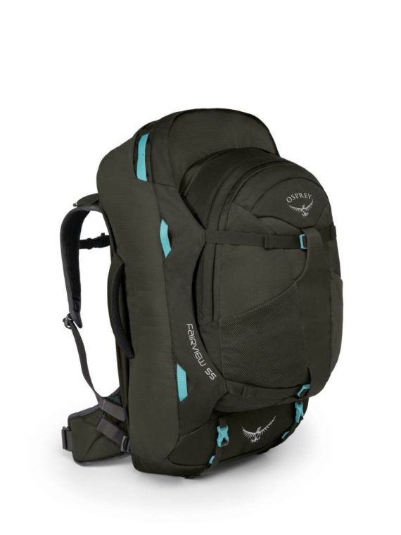 Osprey Fairview 55 WS/M dames travelpack Misty Grey