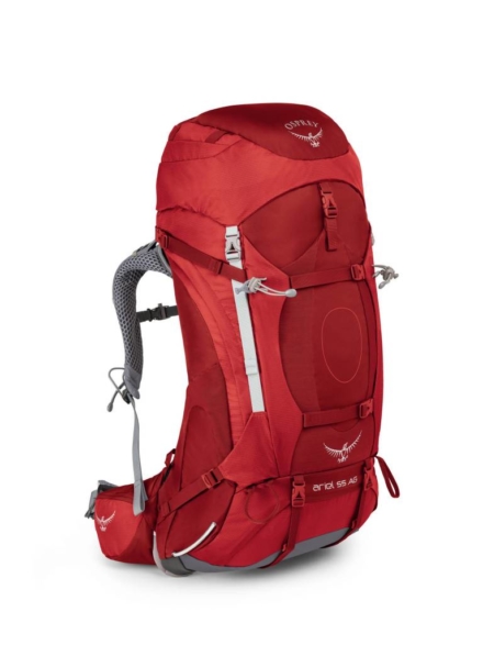 Osprey Ariel AG 55l dames -Picante Red