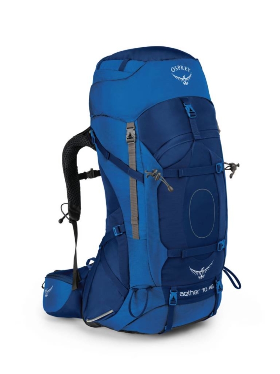 Osprey Aether AG 60l backpack heren Neptune Blue