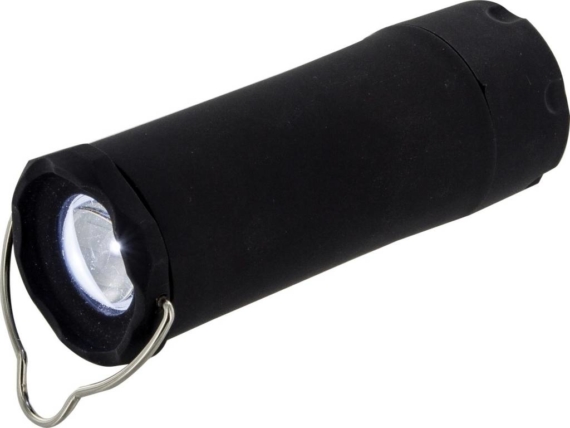 Highlander Extendable Torch kleine zaklamp & lantaarn zwart