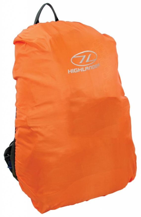 Highlander rugtas regenhoes 60-70l oranje