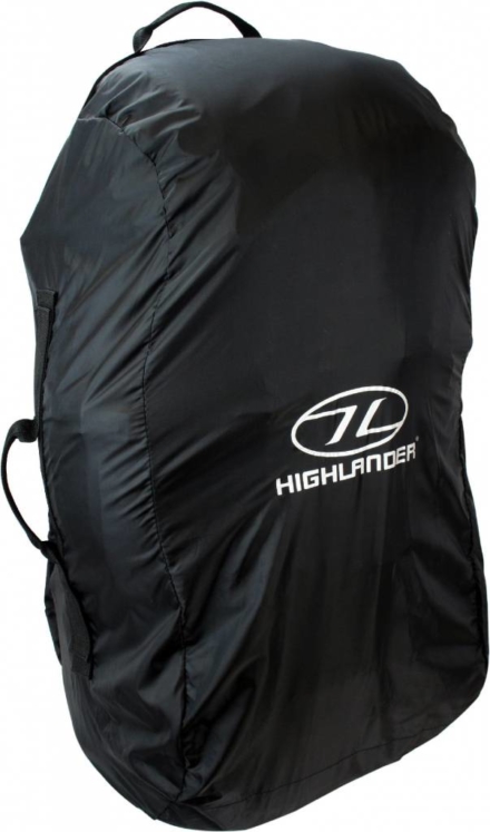 Highlander Combicover 50-70l flightbag regenhoes zwart