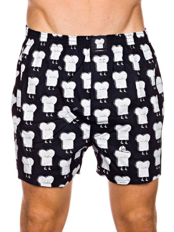 Lousy Livin Toast Boxer Boxershorts zwart