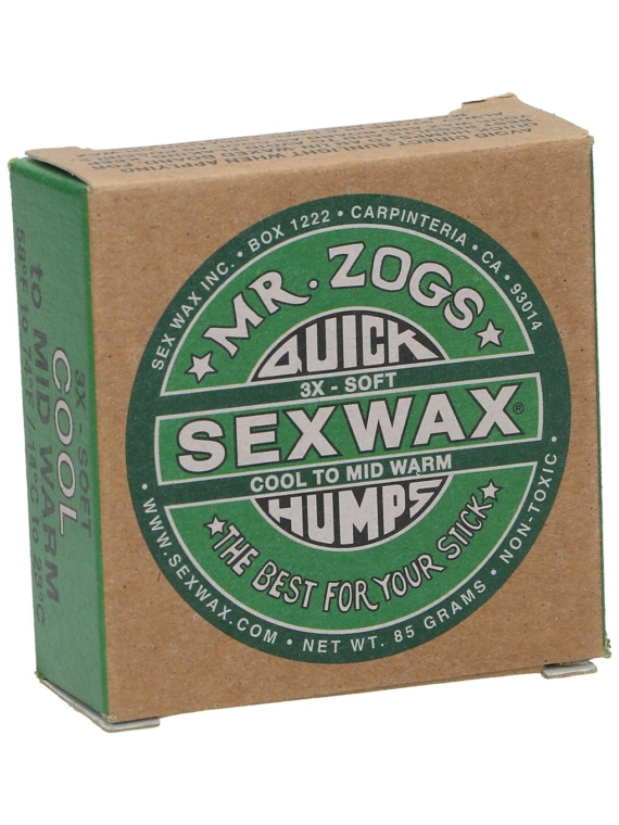 Sex Wax Quick Humps green Soft groen