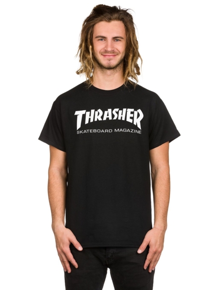 Thrasher Skate-Mag T-Shirt zwart