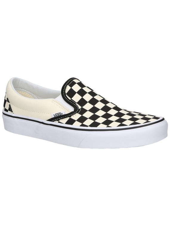 Vans Checkerboard Classic Slip-Ons zwart