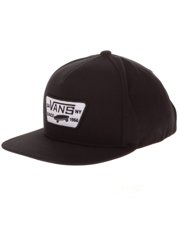 Vans Full Patch Snapback petje zwart