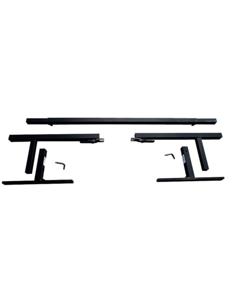 Flat Spot Rail To Go + Straight Extension Skate Obstacle zwart