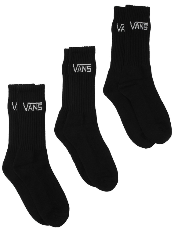 Vans Classic Crew (6.5-9) skisokken zwart