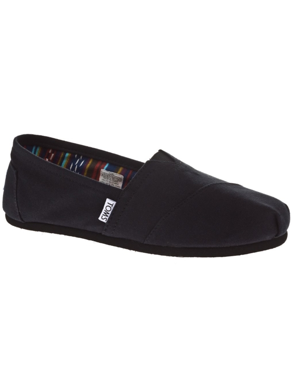 TOMS Alpargata Slip-Ons zwart