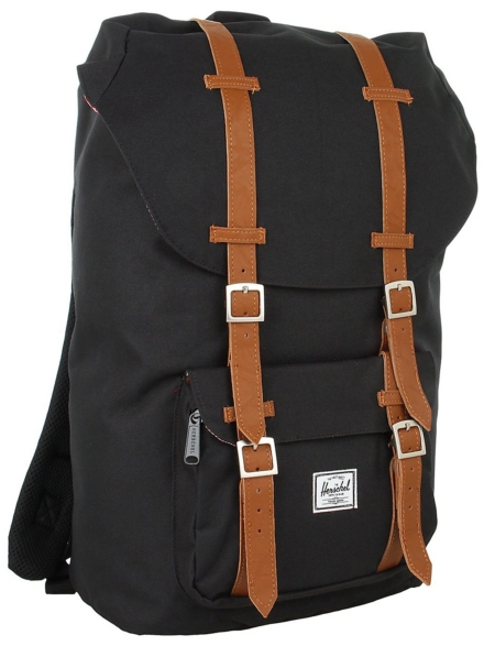 Herschel Little America rugtas zwart