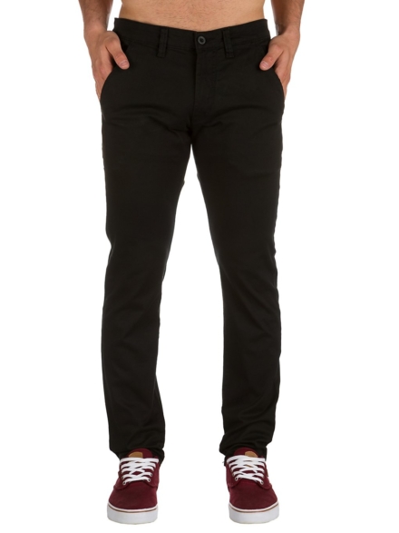 REELL Flex Tapered Chino broek zwart