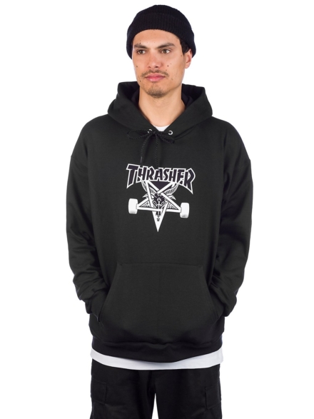 Thrasher Skate Goat Hoodie zwart