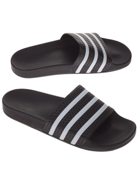 adidas Originals Adilette slippers zwart