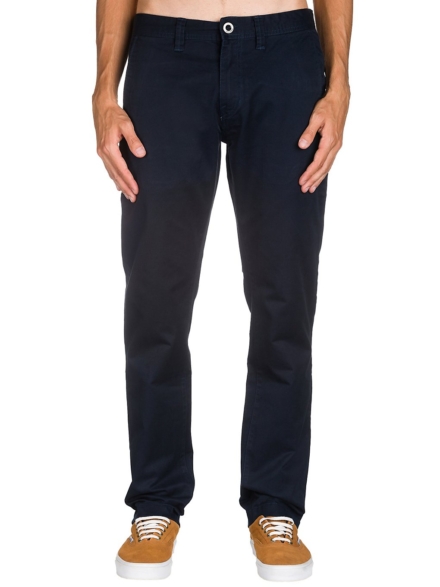 Volcom Frickin Slim Chino broek blauw