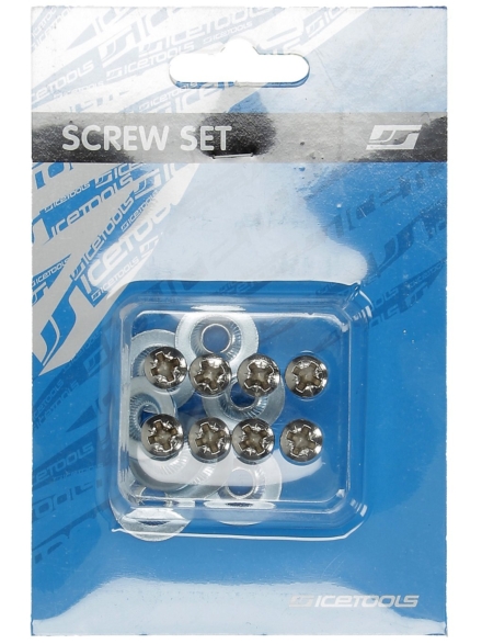Icetools Mountain Screws 18mm grijs