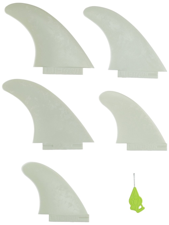 Lib Tech 5 Fin Set patroon