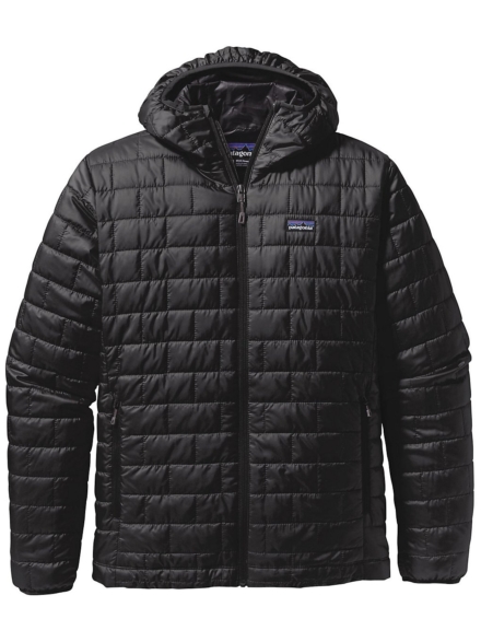 Patagonia Nano Puff Hooded Ski jas zwart