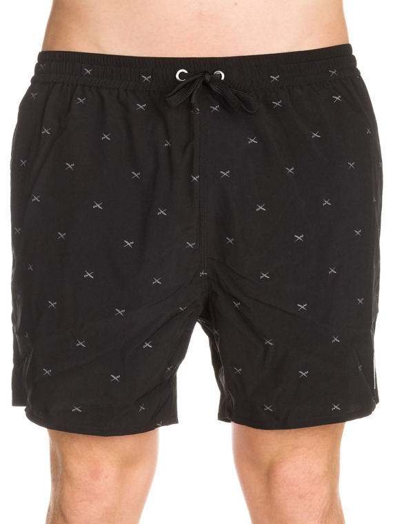 Iriedaily Flag X Swim 2 Boardshorts zwart