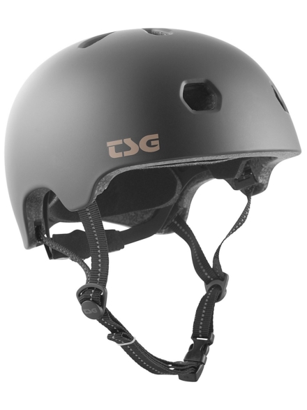 TSG Meta Solid Color Skihelm zwart