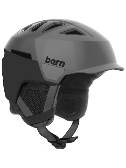 Bern Heist Brim Skihelm grijs