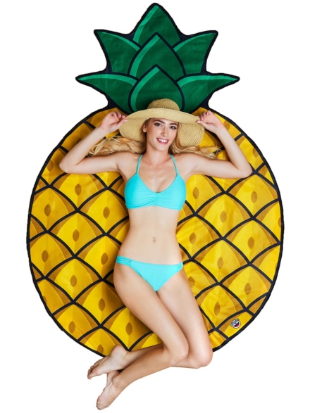 Big Mouth Toys Pineapple Beach Towel patroon