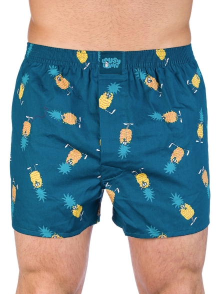 Lousy Livin Ananas Boxershorts blauw