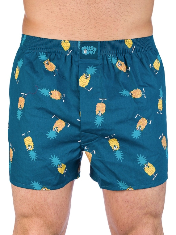 Lousy Livin Ananas Boxershorts blauw