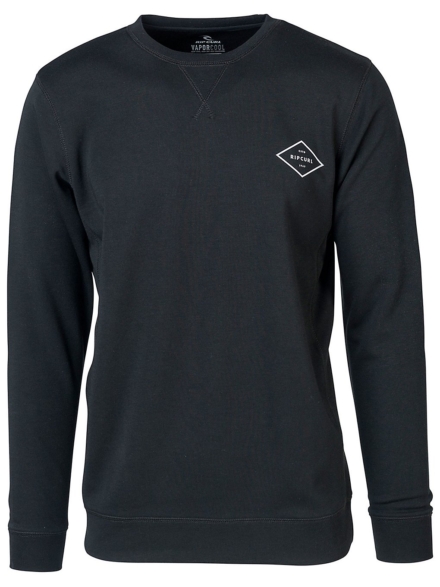 Rip Curl Essential Surfers Crew Trui zwart