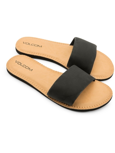 Volcom Simple Slide slippers zwart