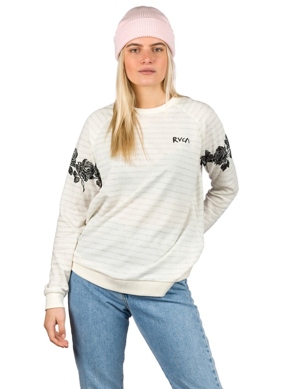 RVCA Oblow Roses Trui wit