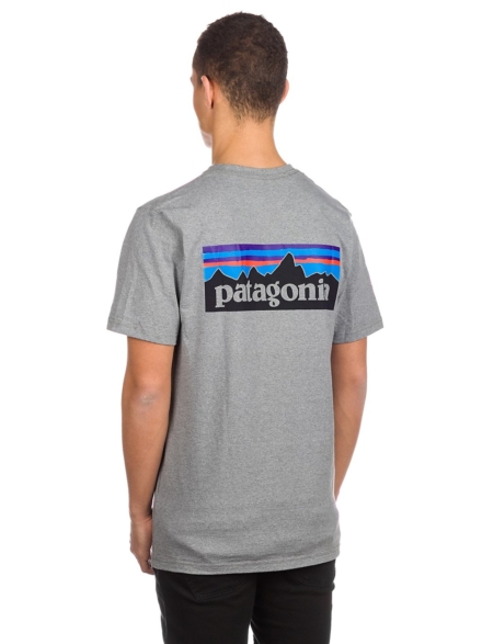 Patagonia P-6 Logo Responsibili T-Shirt grijs