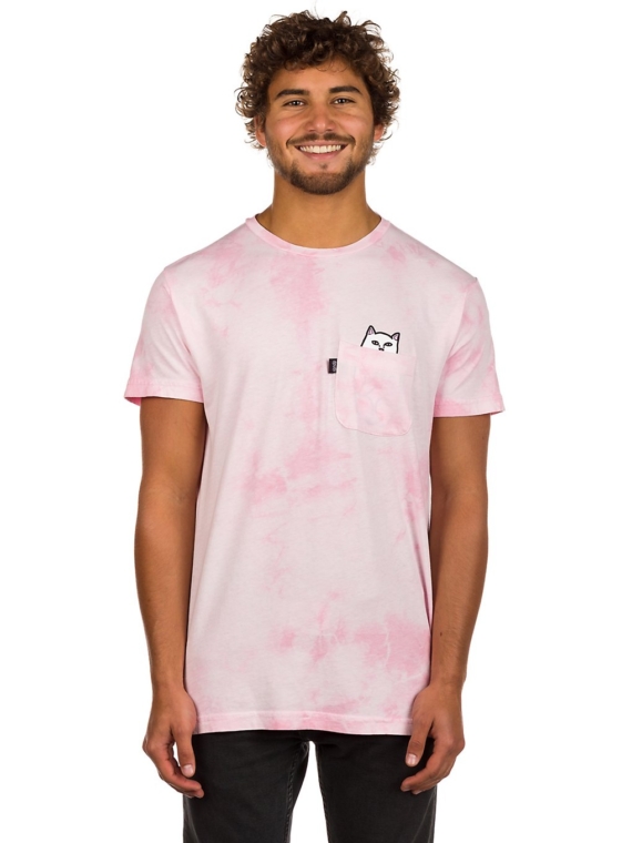 RIPNDIP Lord Nermal Pocket T-Shirt roze