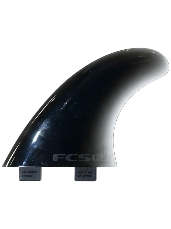 FCS M5 Smoke Softflex Tri Fin Set zwart