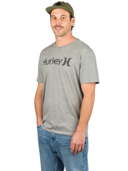 Hurley One & Only Push-Through T-Shirt grijs