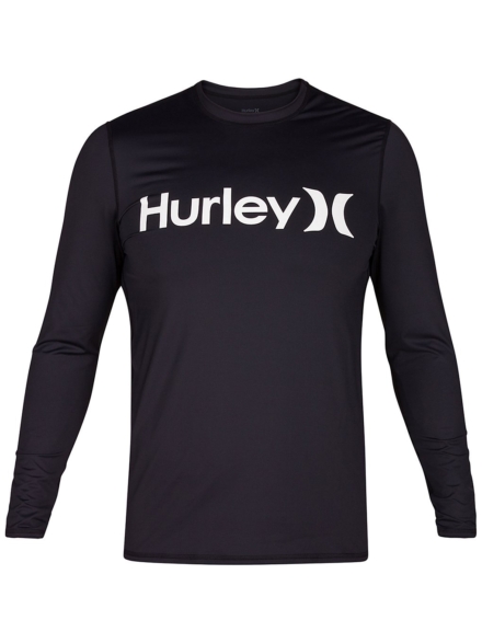 Hurley One & Only Longsleeve Lycra zwart