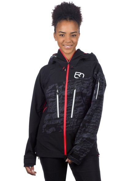 Ortovox 3L Guardian Shell Ski jas zwart