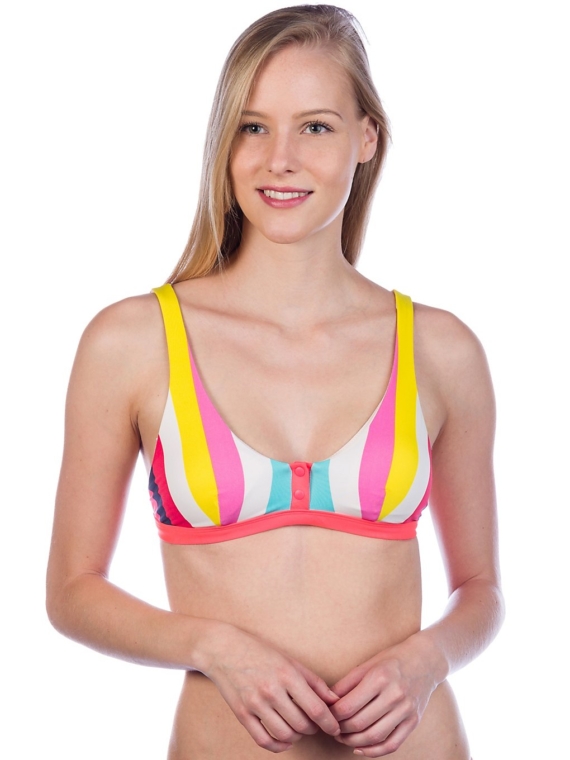 Rip Curl Surf Revival Sun Stripe Halter Bikini Top patroon