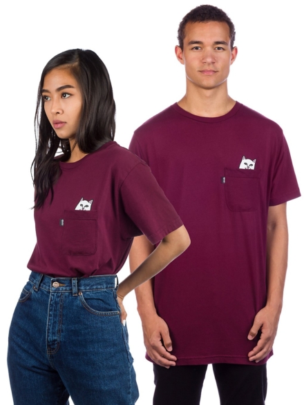 RIPNDIP Lord Nermal Pocket T-Shirt rood