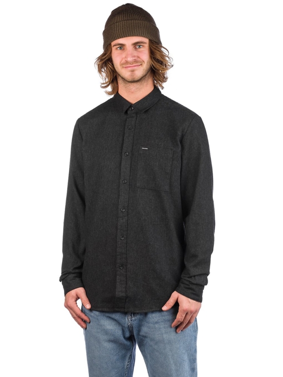 Volcom Caden Solid Shirt zwart