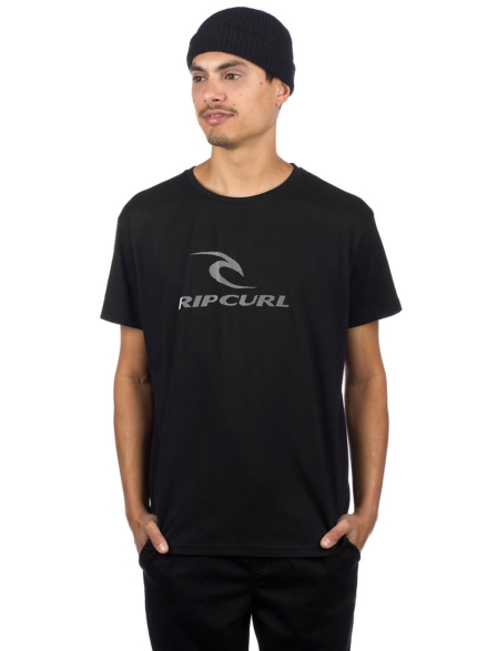 Rip Curl Peak Icon T-Shirt zwart