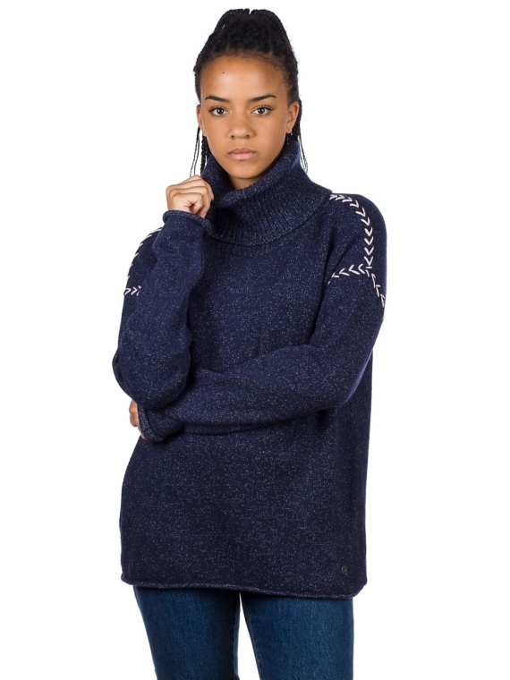 Rip Curl Leah Roll Neck Pullover blauw