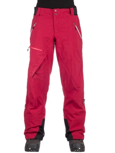 Ortovox 2L Swisswool Andermatt broek rood